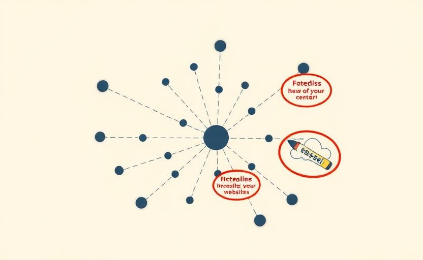 Backlink network graph with PBN cluster